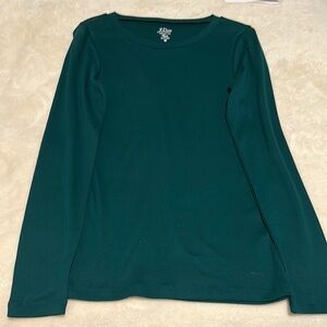 J. Crew Teal Long Sleeve Women's Top